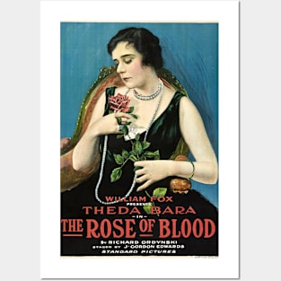 THEDA BARA - Vampire - Rose of Blood Posters and Art